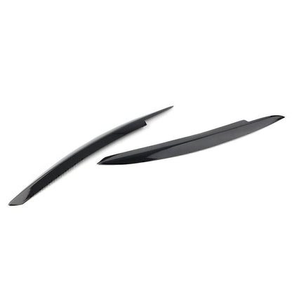 Black Headlight Eyelid Covers for VW Golf VI MK6 2008-2013 (2008-2013)