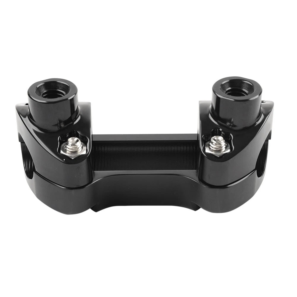 2" Handlebar Risers & Top Clamps for Harley Dyna, Softail, Sportster