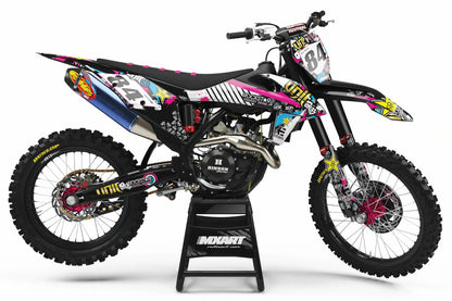 Decal Kit RUSH Style Stickers for KTM SXF 250 450 (2013-2015)