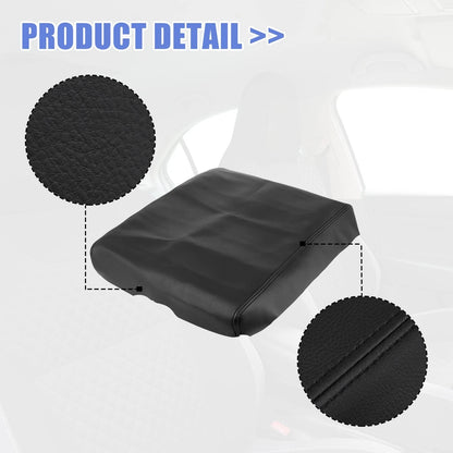 Center Console Lid Armrest Cover for Nissan Titan (2004-2014) Black