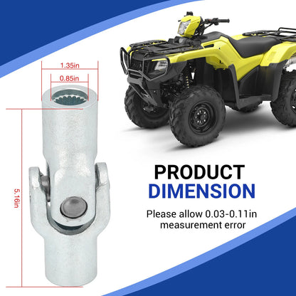 Final Drive Shaft U-Joint Yoke Joint for Honda Rubicon Foreman 500 (2000–2011)