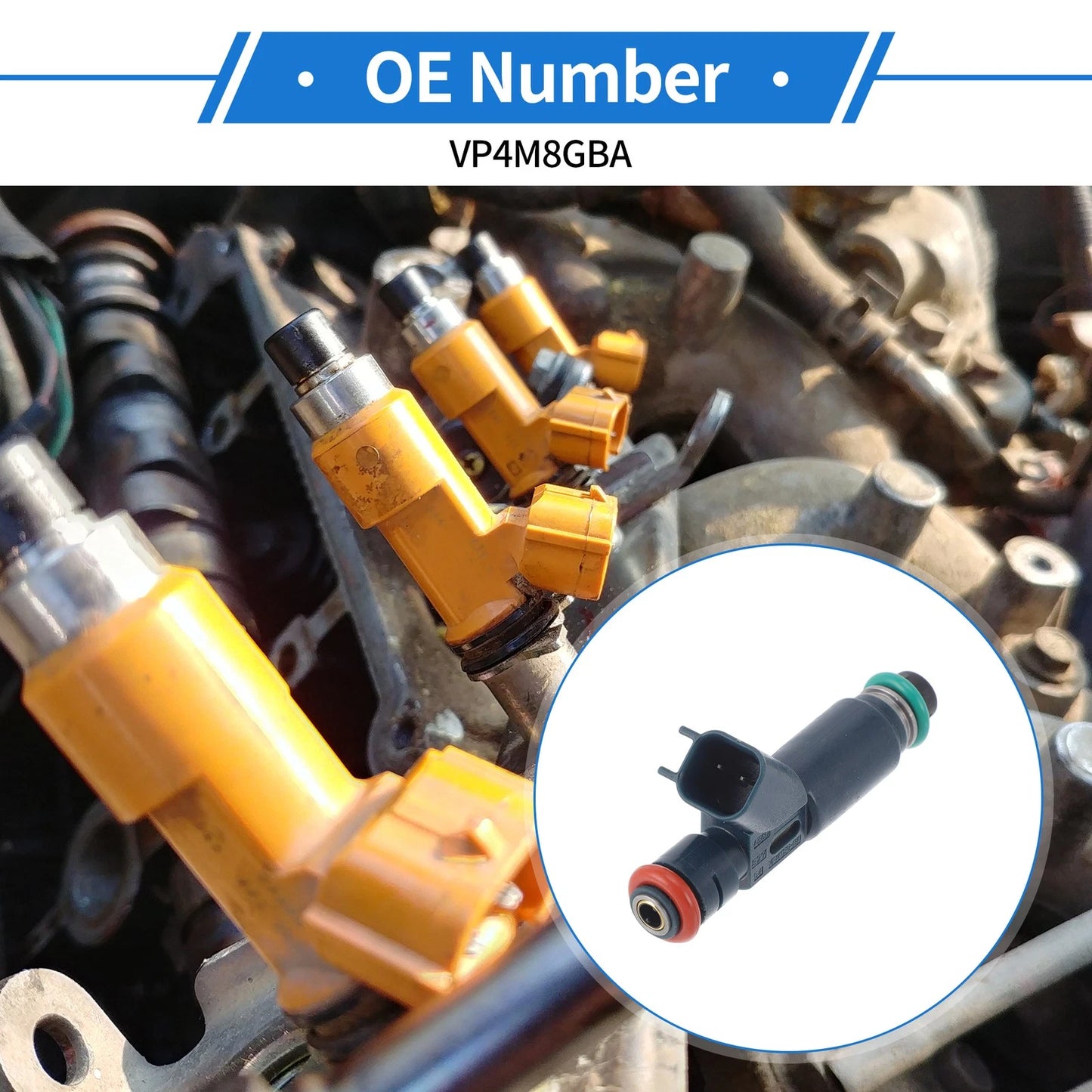 Fuel Injector for Mazda 3 2.0L (2004-2009)