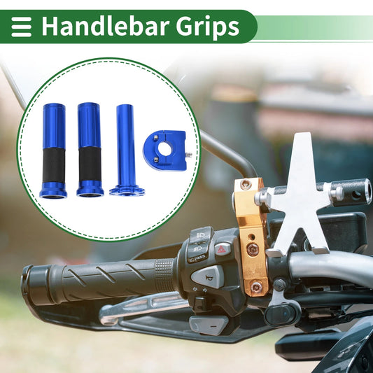 7/8 22mm Hand Grips Cover Rhombus Pattern for Motorcycle