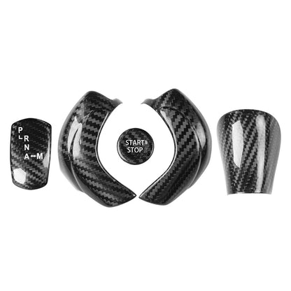 Gear Shift Knob & Start Stop Button Cover Trim for Nissan GTR R35 (2008-2016)