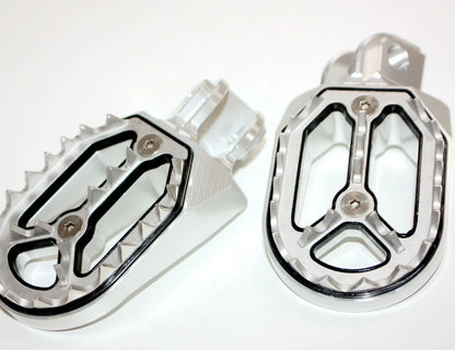 CNC Silver Stainless Footpeg Pegs for KTM 65SX Motorcycle