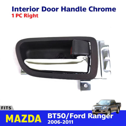 Interior Door Handle Chrome RH Fits Mazda BT50 Ford Ranger Pickup 2006-11 D06