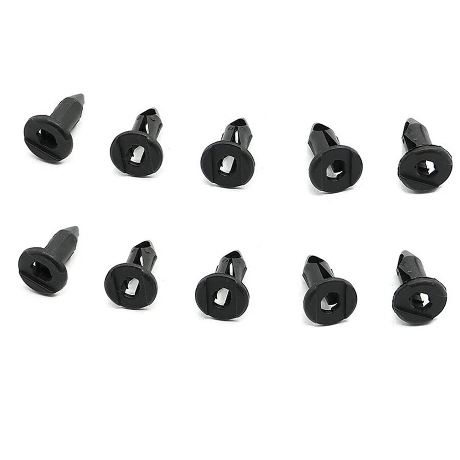 100 Pcs 8mm ATV UTV Fairing Body Trim Panel Fastener Clips