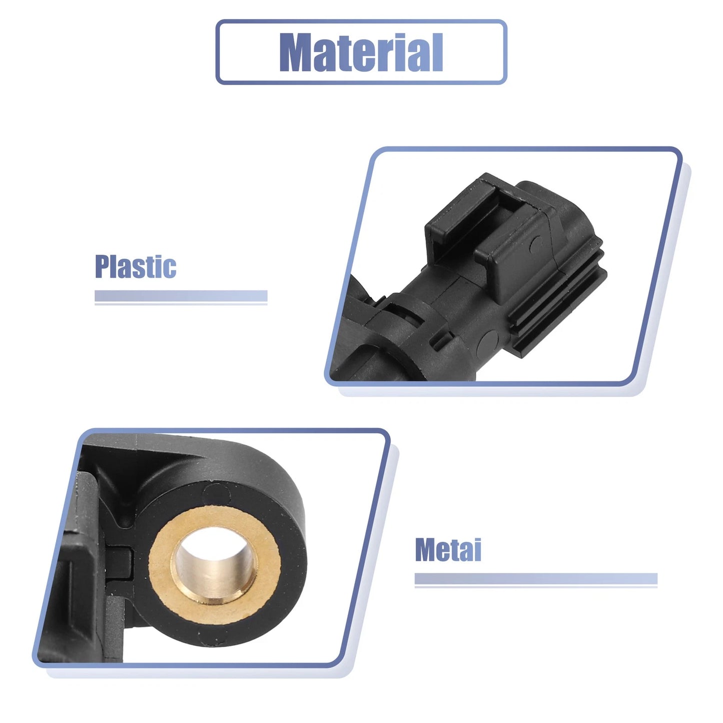1 x Rear Side ABS Wheel Speed Sensor for Dodge Ram 1500 (2007 - 2010)