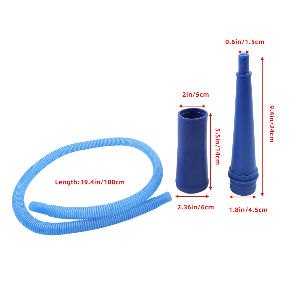 Dryer Vent Cleaner Kit - Vacuum Hose Attachment Brush for Power Washer