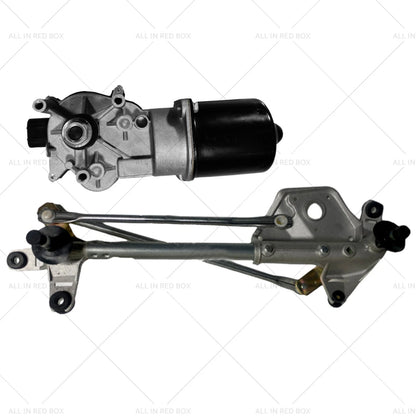 Front Windshield Wiper Linkage Assembly w/ Motor for Honda