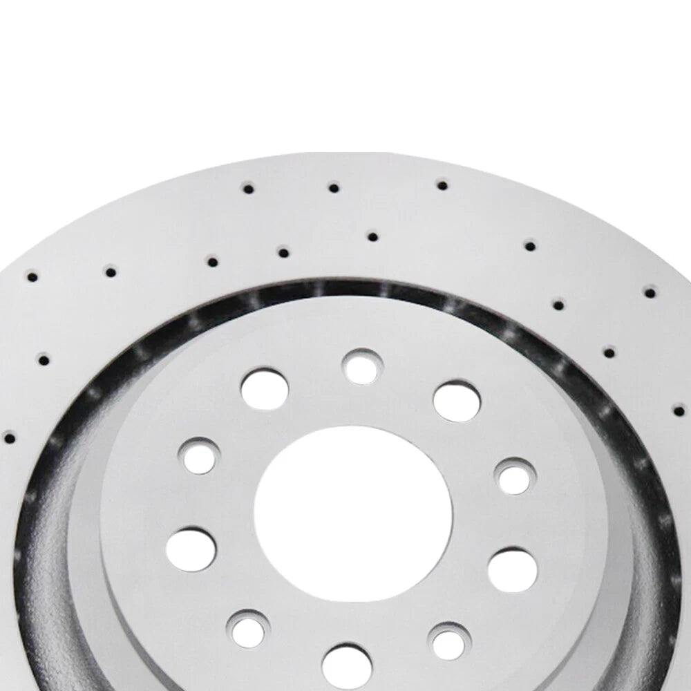 2x Rear Brake Rotors for Maserati Ghibli S Sq4 (2014–2016)