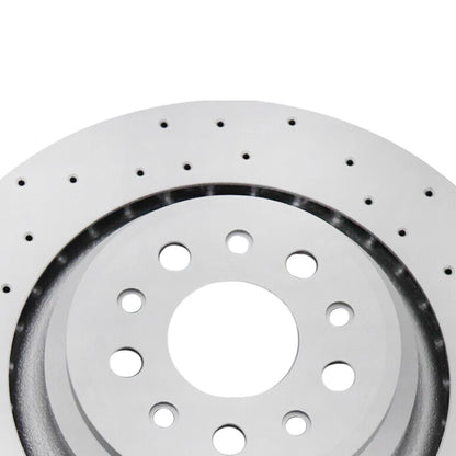 2x Rear Brake Rotors for Maserati Ghibli S Sq4 (2014–2016)