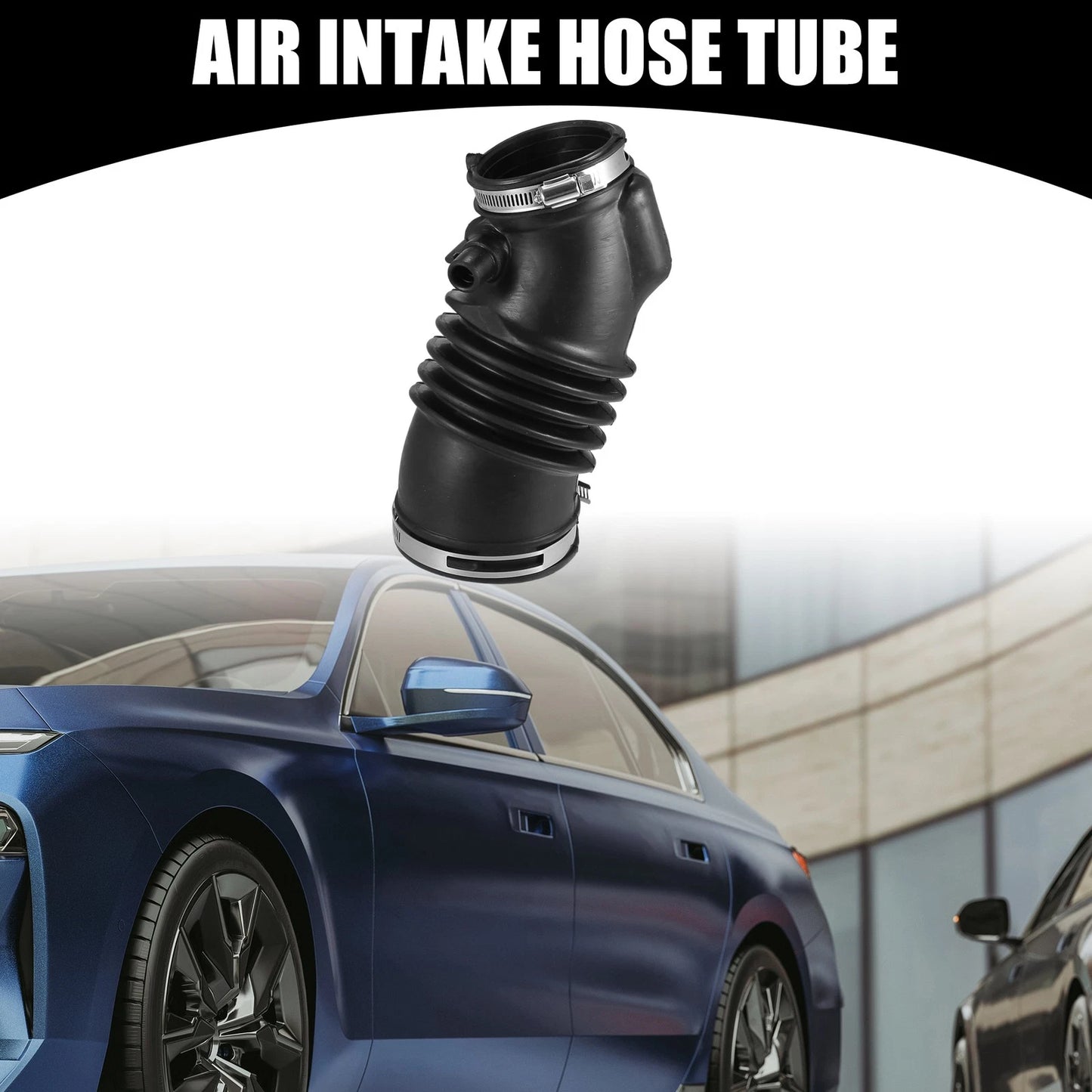 Air Cleaner Intake Hose Tube with Clamps for Honda Pilot V6 3.5L (2009-2015)