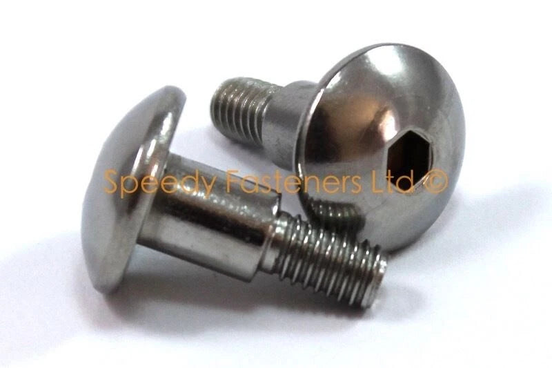 Fairing Bolts / 2 x Stainless m6 x 20mm +10mm Shoulder for Suzuki