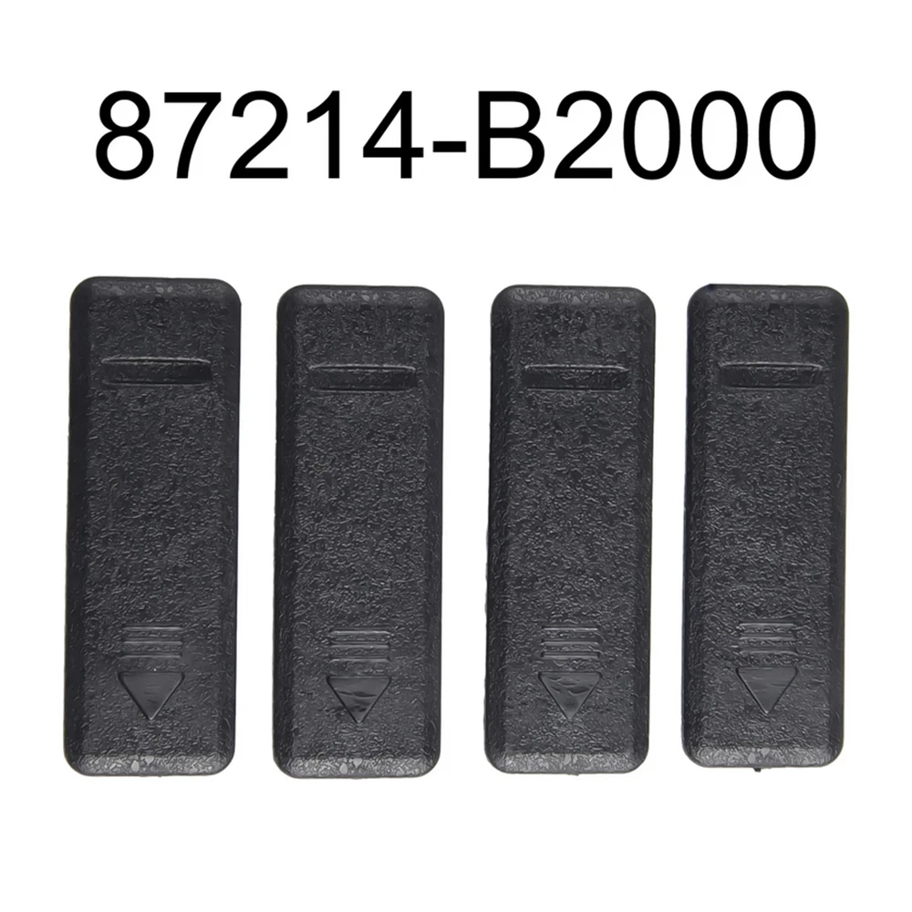 4Pcs Black Roof Molding Covers for Kia Soul (2014-2019)