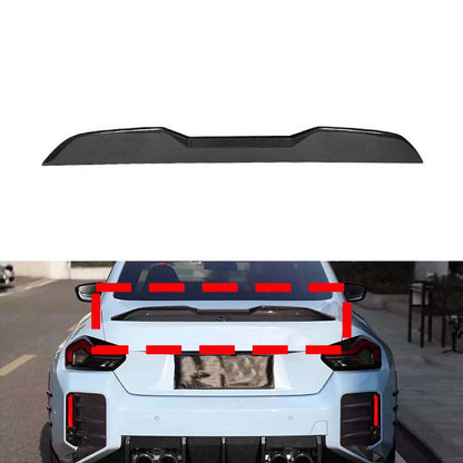 Real Carbon Fiber Refit Rear Trunk Spoiler Wing for BMW G87 M2 2023+
