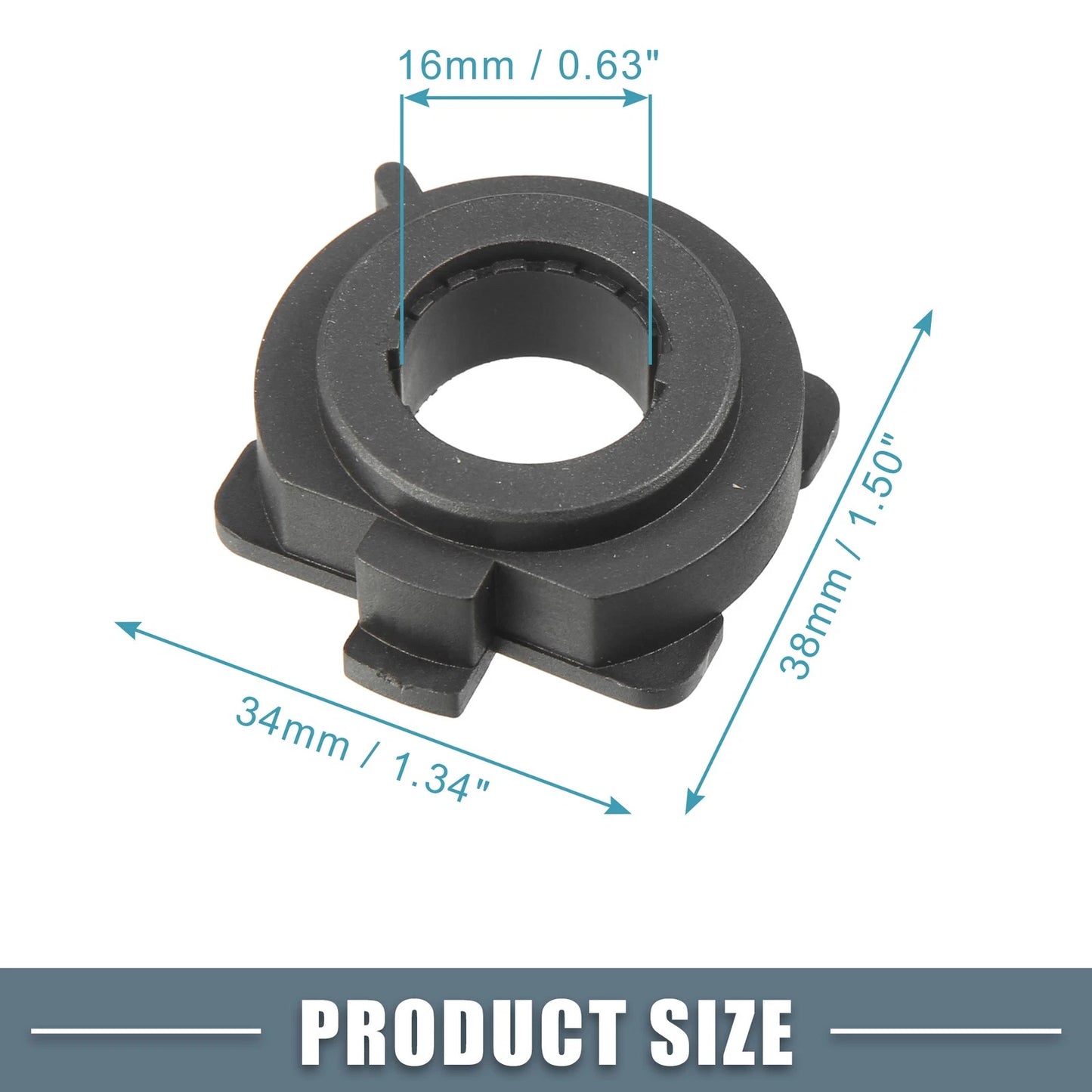 H7 LED Headlight Bulb Holder Socket for Mazda 3 5 6 MX-5 CX-5 CX-7 ()