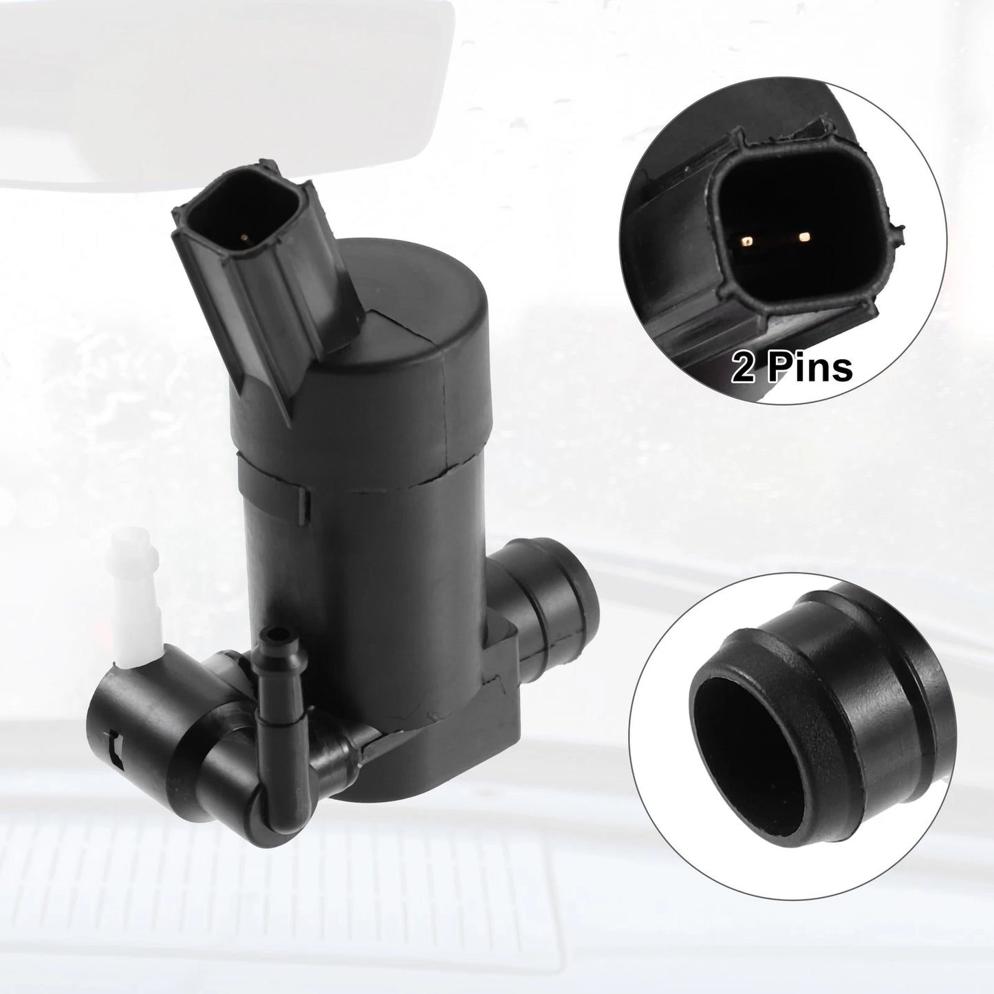 Windshield Washer Pump for Ford Focus, C-Max (2003-2007)
