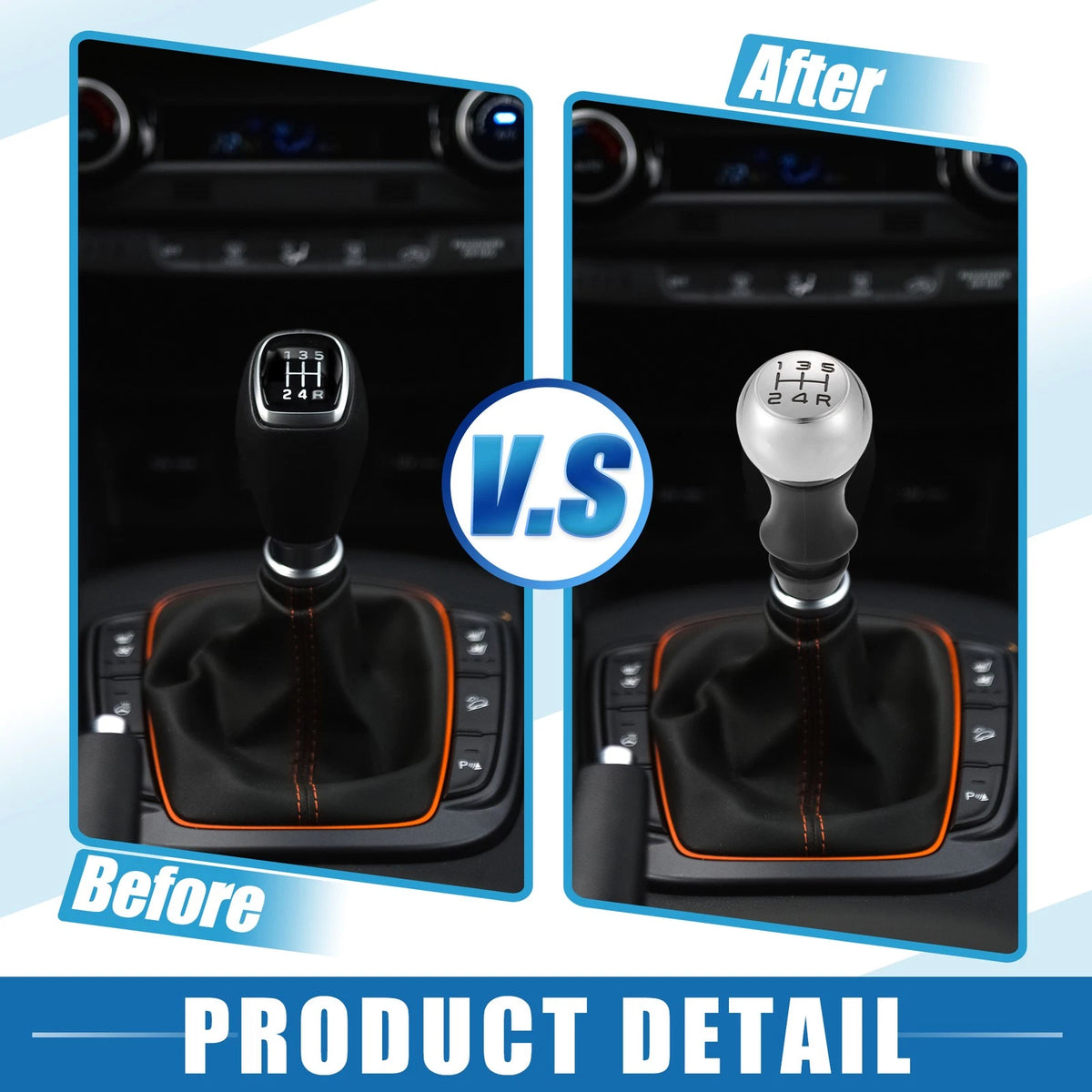 5 Speed Manual Transmission Shift Knob for Peugeot 106 206 207 (1991-2014)