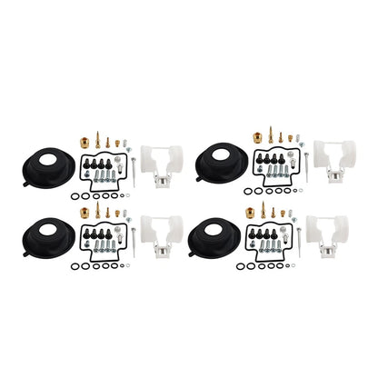 4 x Carburetor Repair Kits for Kawasaki ZX1100, ZX11, ZX1200C, ZZR1200