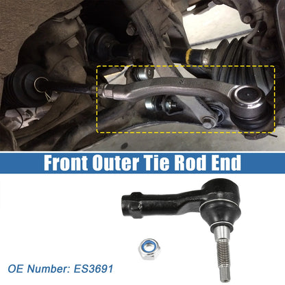Front Outer Tie Rod End Links for Ford F-150, Lincoln (2004-2008)