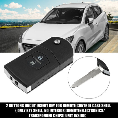 Key Fob Case Shell Cover for Mazda (2004-2010)