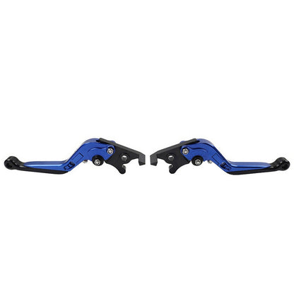 Blue CNC Extendable Brake Clutch Levers for BMW S1000RR S1000R (2015-2019)