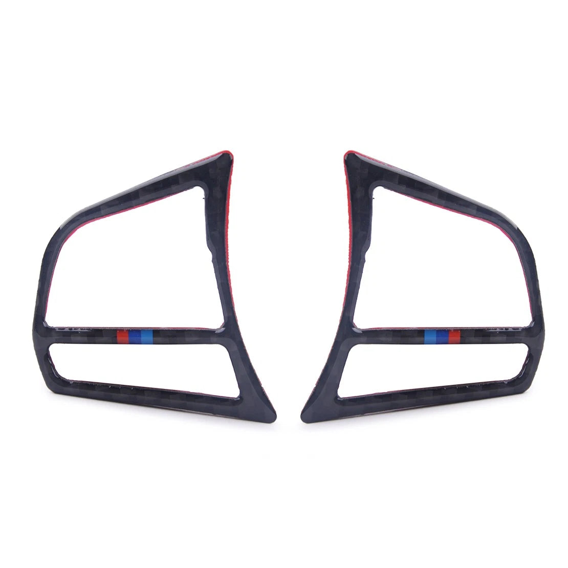 Steering Wheel Control Button Carbon Fiber Trim for BMW 3 4 Series (2012-2020)