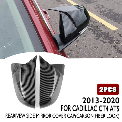 Rear View Side Mirror Cover for Cadillac CT4 ATS (2013-2024)