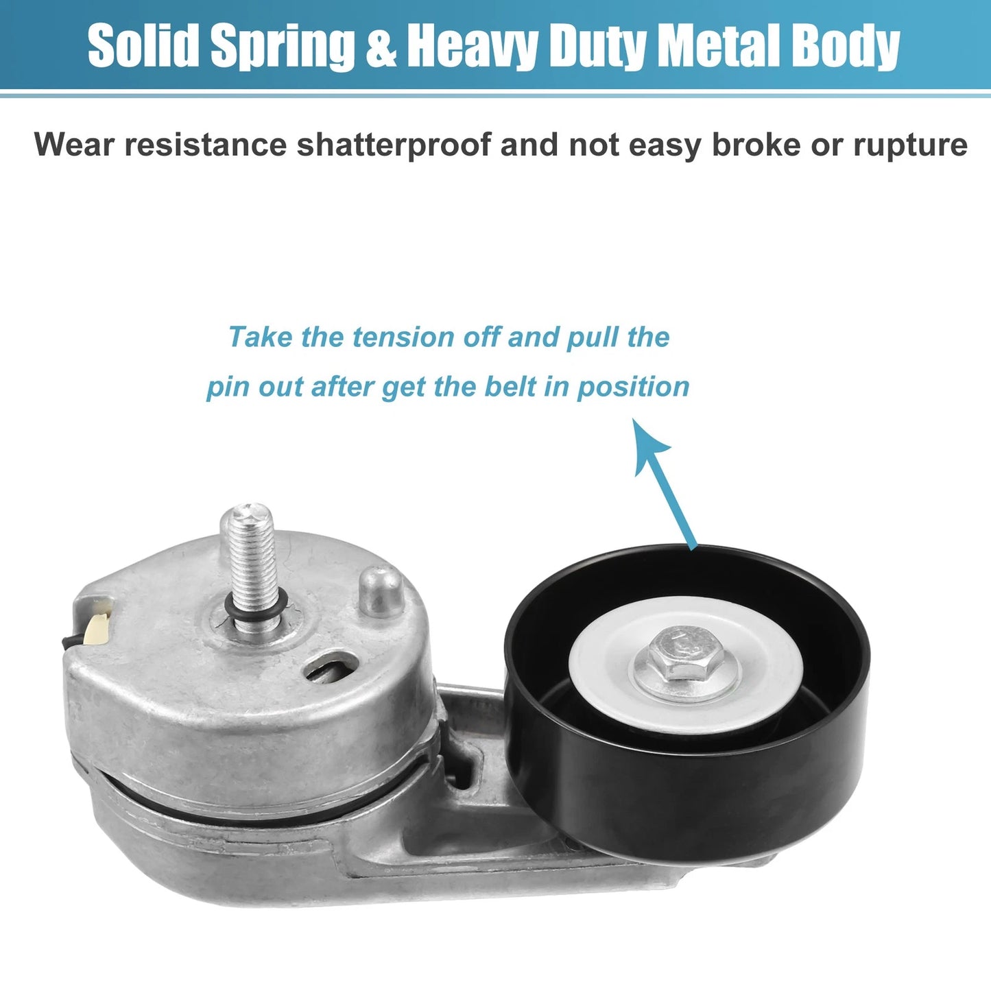 Belt Tensioner Pulley Assembly for Ford Escape (2005-2008)