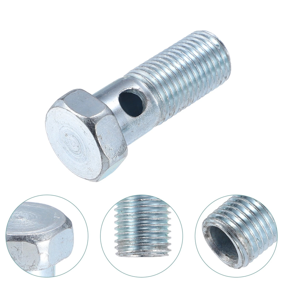 4 x M14x1.5 43mm Hollow Screws with Washers Metric Thread for Motorcycle