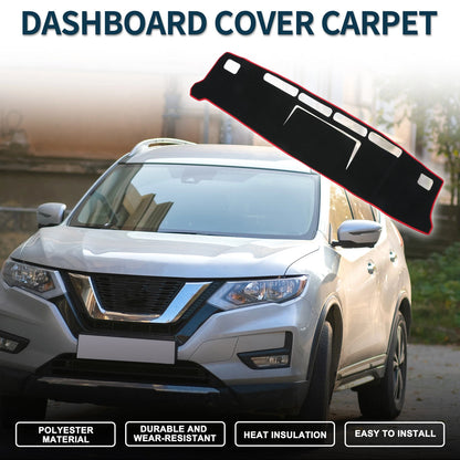 Dashboard Cover Mat for Nissan NV350 Caravan E26 (2012-2024) Black Red