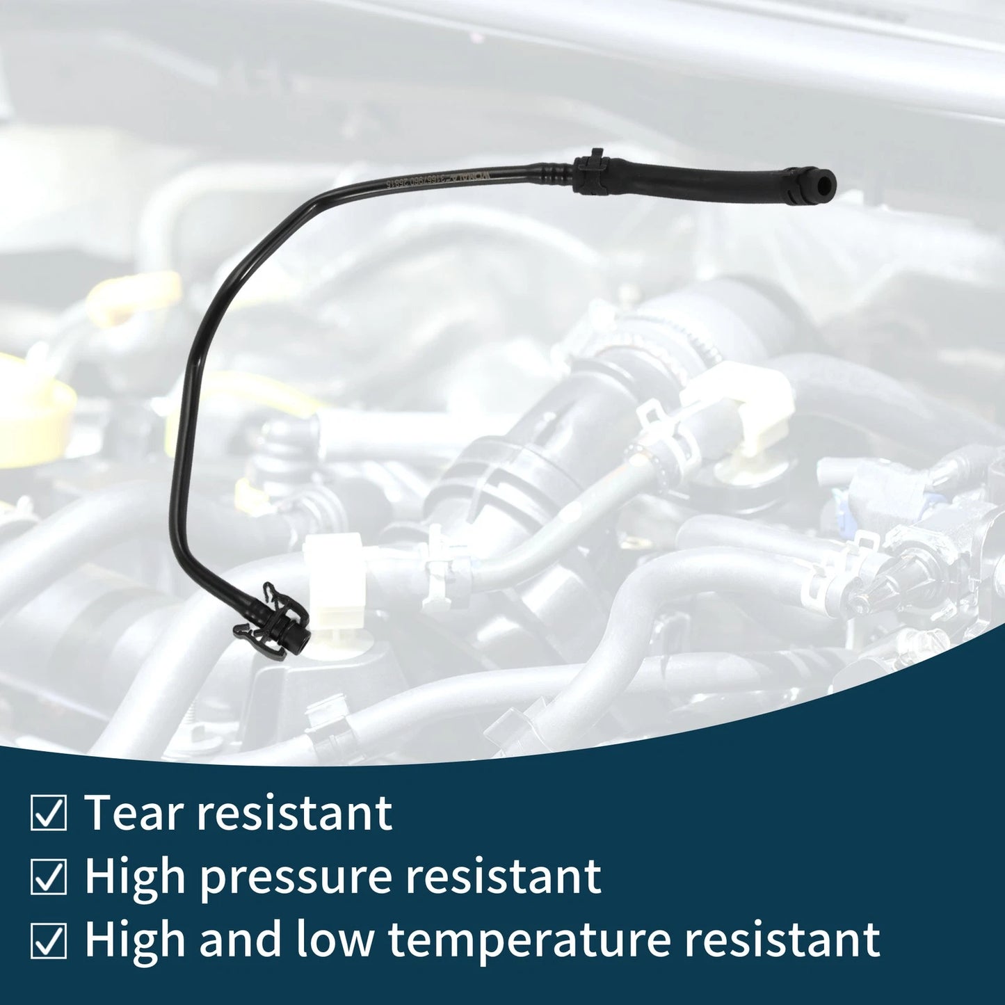 Heater Hose for Volvo S60 II (2010-2015) - Rubber Radiator Hose 1 Pc