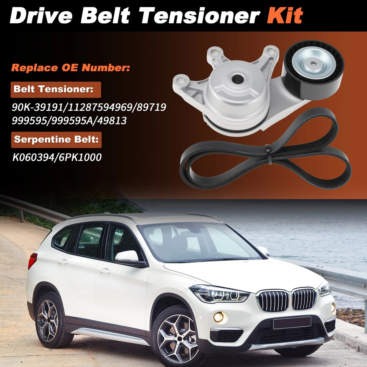 Drive Belt Tensioner Kit for BMW Z4 X1 X3 X4 528i