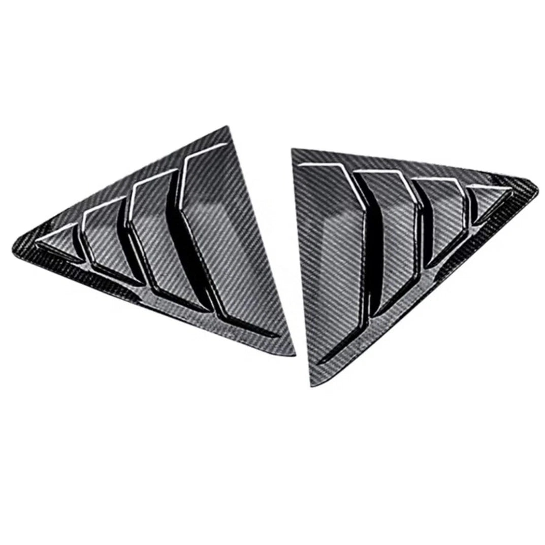 Carbon Fiber Window Louver Shutter Cover for Cadillac CT4-V CT4 (2020–2023)