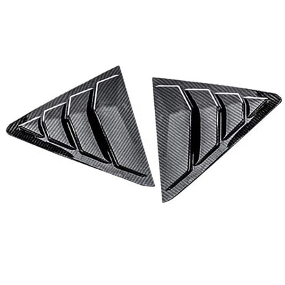 Carbon Fiber Window Louver Shutter Cover for Cadillac CT4-V CT4 (2020–2023)