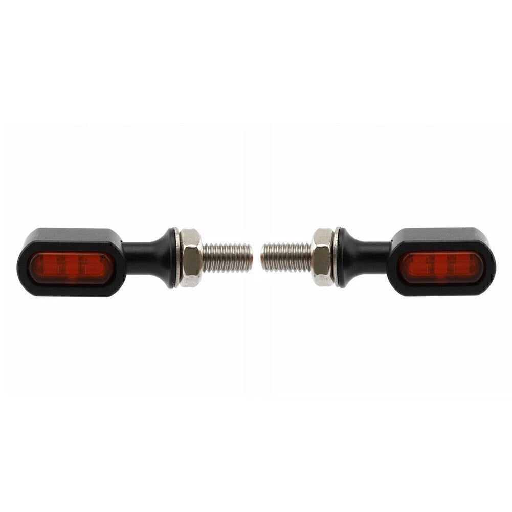 LED Rear Turn Signal Light Lamp Orange Lens for Harley
