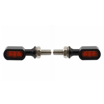LED Rear Turn Signal Light Lamp Orange Lens for Harley