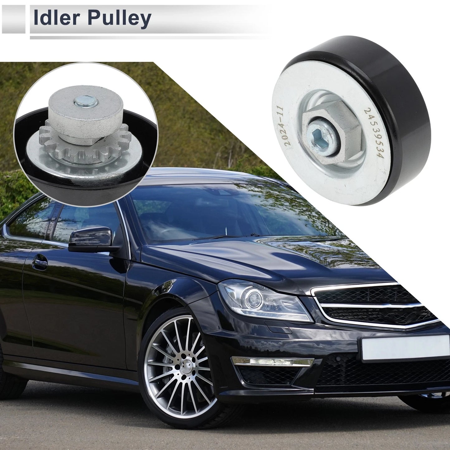 Drive Belt Idler Pulley for Chevrolet Spark (2010 - 2015)