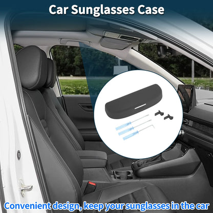 Sunglasses Case for Honda Accord 2018-2024 Eyeglasses Holder Storage Box Black