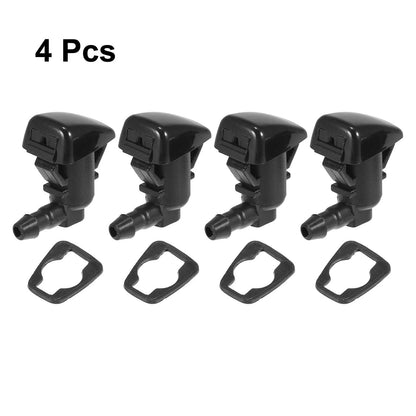 4 x Front Windshield Washer Nozzles for Ford F250 F350 F450 F550 (2011-2016)