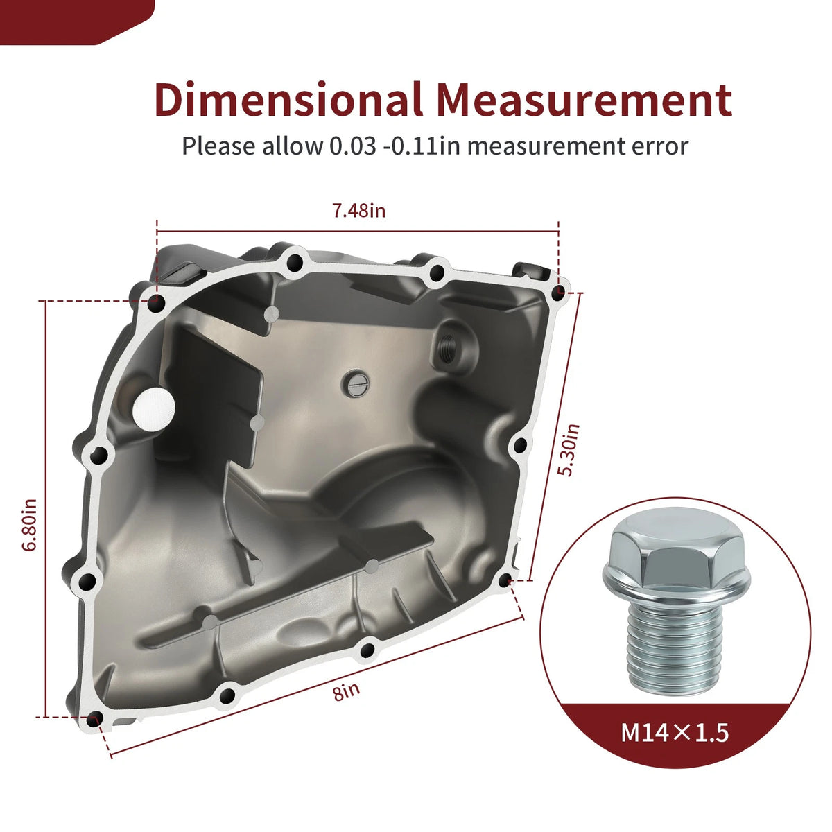 Oil Pan Strainer Cover Yamaha XSR700 (2018–2024)