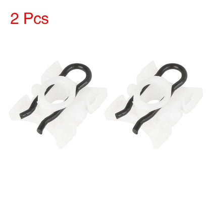 2 x 11mm Car Window Regulator Sliding Pivot Clips for BMW E32 (1989-1994)