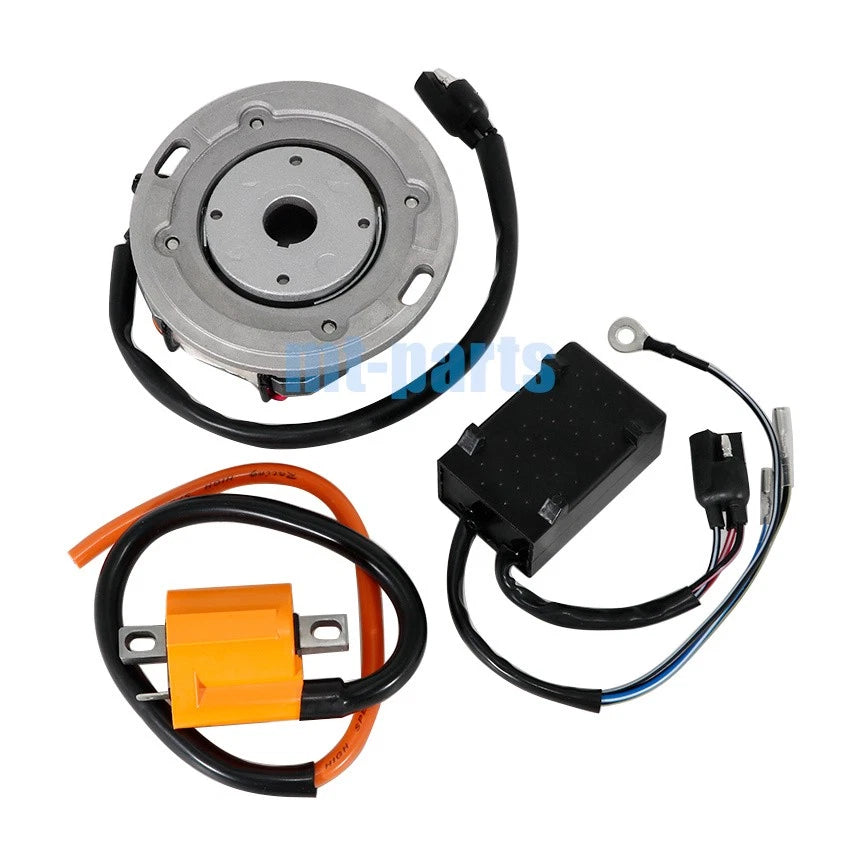 Stator Flywheel Rotor & CDI Ignition Coil Kit for Suzuki RM370/RM400 (76-80)