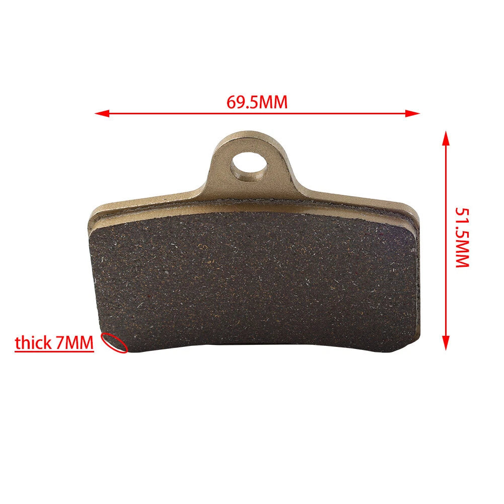 Front Brake Pads for APRILIA RS4 50 (4T) 2011-2014, DERBI GPR, PEUGEOT NK7 XR7