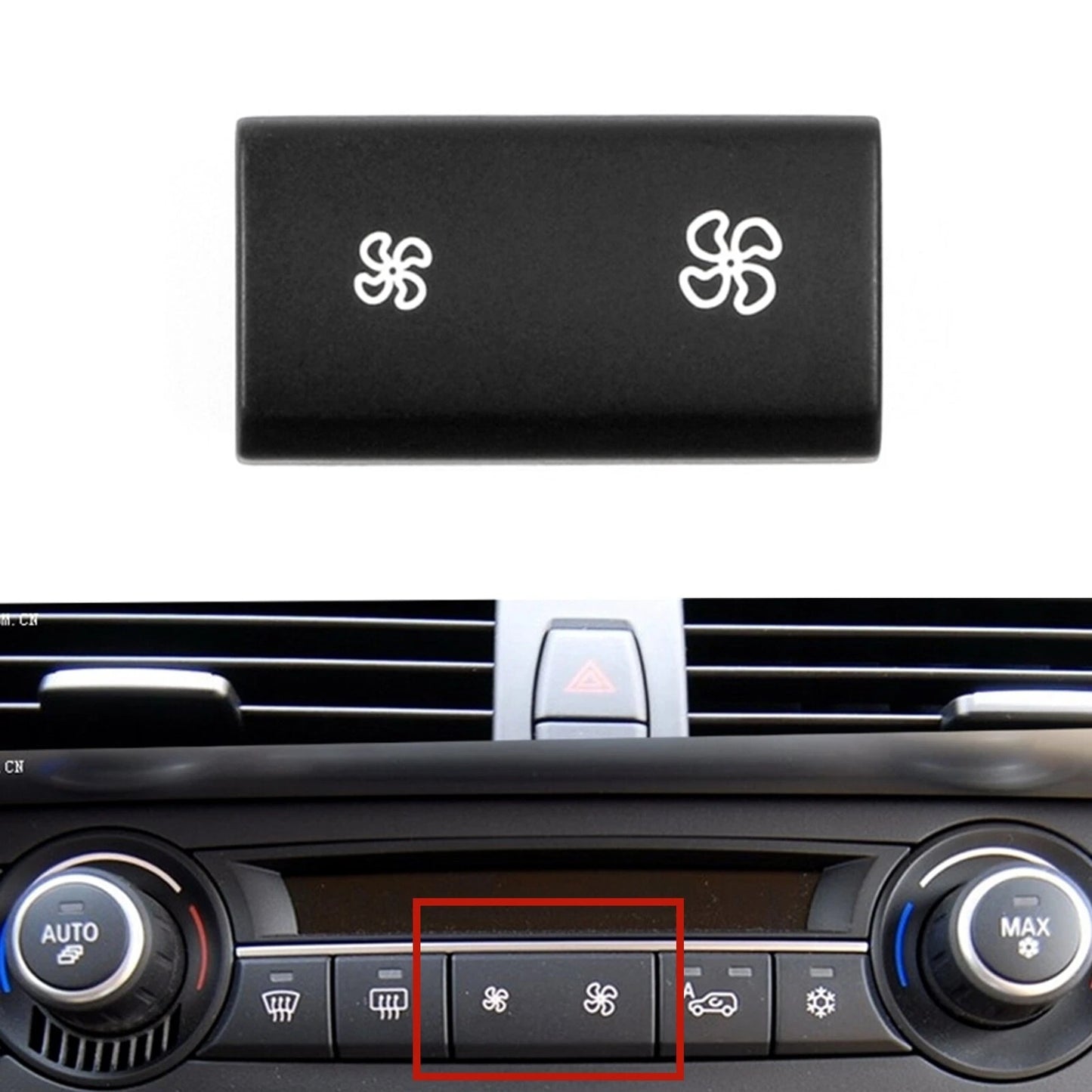 A/C Wind Speed Switch Button for BMW E70 X5, E71 X6 (2007-2013)
