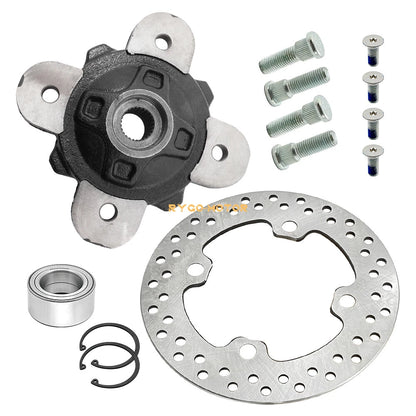 2 x Front Wheel Hub Bearing Studs Brake Rotor for Polaris Ranger 1000 Crew XP (2017–2022)