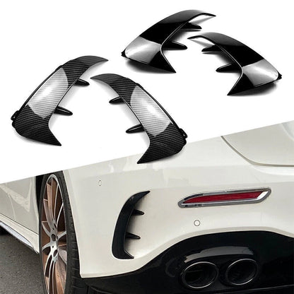 Rear Bumper Spoiler Canard Air Vent for Mercedes Benz A-Class V177 (2019-2023)