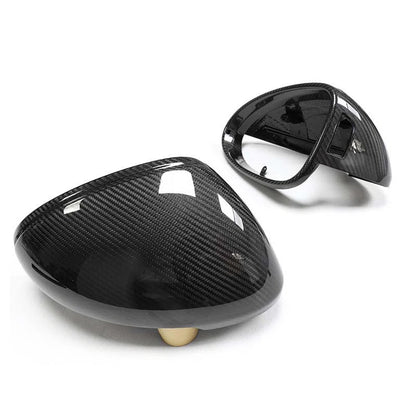 Real Carbon Fiber Replace Mirror Cover Caps For Porsche Macan 2015-2020