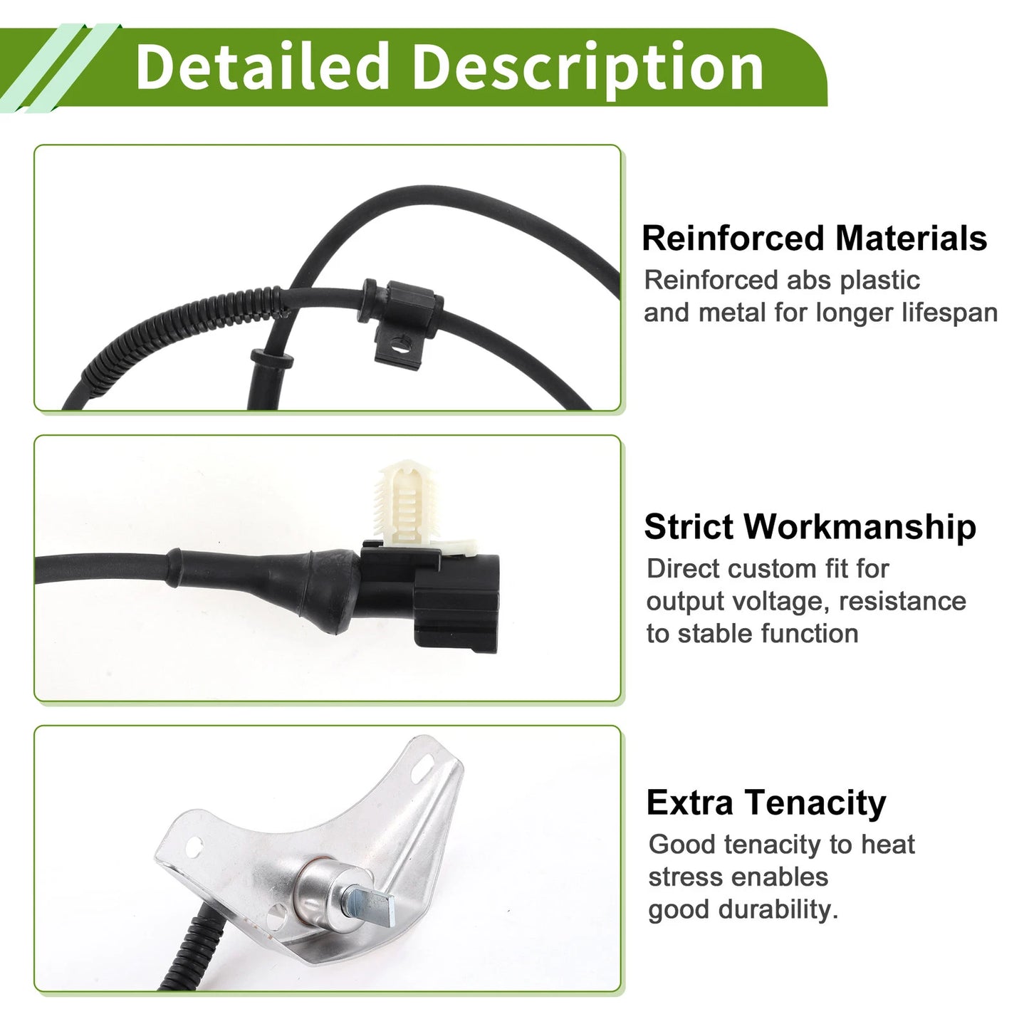 ABS Wheel Speed Sensor for Ford E250 (1997-2002)
